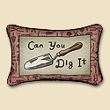 Can You Dig it Pillow