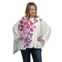 Wildflowers and Hummingbird Poncho