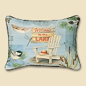 Welcome to the Lake Pillow