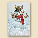 Little Hands Snowman Card