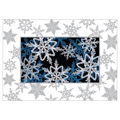 Shimmering Snowflakes Card