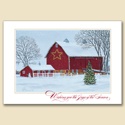 Deck the Barn Card