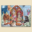 Beautiful Nativity Card