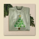 Christmas Tree Long Sleeve Organic Tee