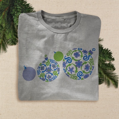 Earth Ornaments Long Sleeve Organic Tee