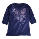 Silver Foil Dragonfly Tee