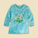 Flower Patch and Hummingbirds Tee