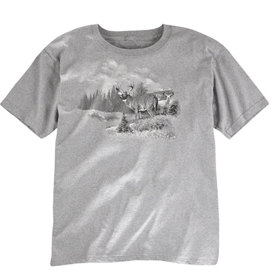 Deer Recycled Cotton Tee