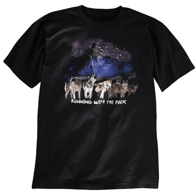 Wolf Pack Recycled Cotton Tee