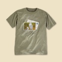 Owl Stamp Recycled Cotton Tee