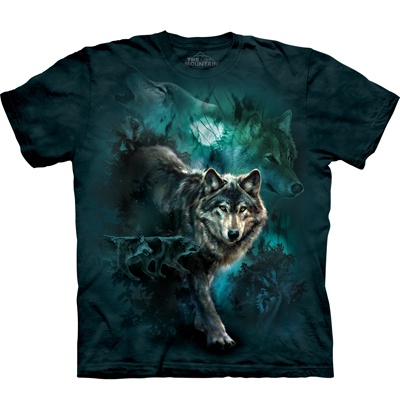 Moon Wolves Collage Tee