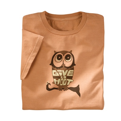 Give a Hoot Organic Tee