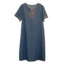 Wildflower Denim Dress