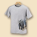 Bear Recycled Tee Gray