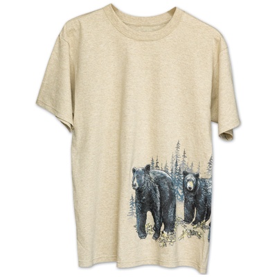 Black Bear Recycled Tee