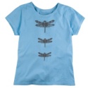 Three Dragonflies Garden Organic Tee
