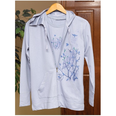 Perched Birds Bamboo Apparel