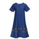Sunflower Denim Dress