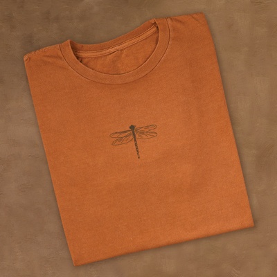Single Dragonfly Organic Tee