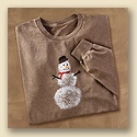 Snowman Long Sleeve Tee