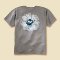 Flower and Dragonfly Organic Tee
