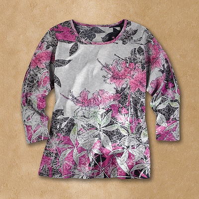 Lily Garden Art Tee