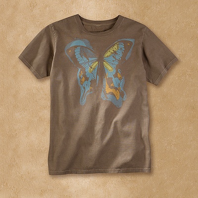 Vivid Butterfly Tee