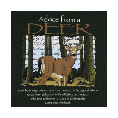Advice from a Deer Shirt
