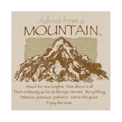 Advice from a Mountain Shirt