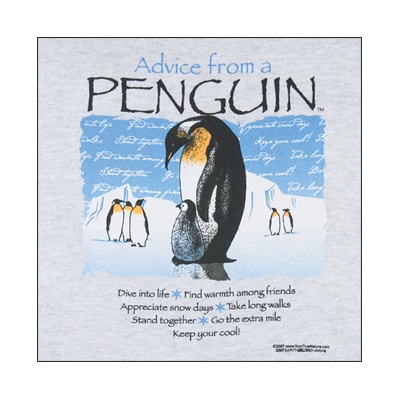 Advice from a Penguin Shirt