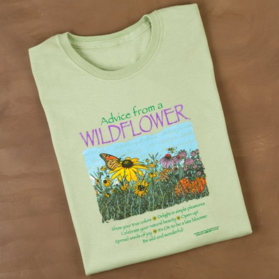 Advice from a Wildflower Tee