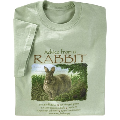 Advice from a Rabbit Tee