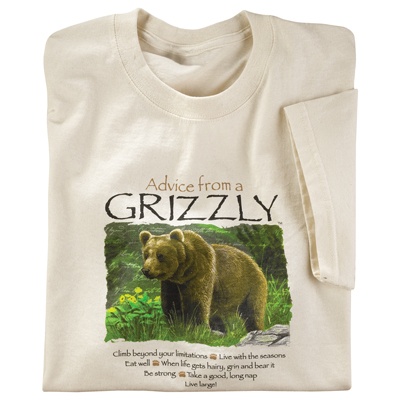 Advice from a Grizzly Tee