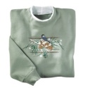 Chickadee & Pine Boughs Pullover