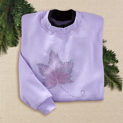 Iridescent Maple Pullover