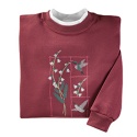 Hummingbird Sampler Pullover