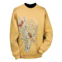 Cardinal and Aspen Trees Pullover