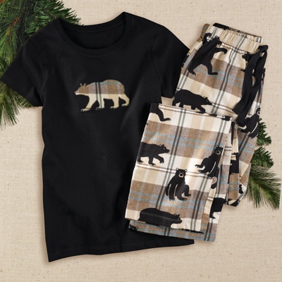 Bear Plaid Pajamas