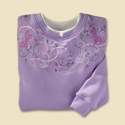 Dragonfly and Wildflowers Pullover