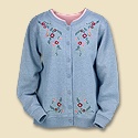 Wildflowers and Butterfly Cardigan