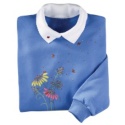 Ladybug Floral Pullover