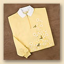 Shimmering Butterflies Pullover