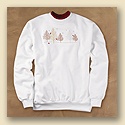 Glistening Trees and Cardinals Pullover