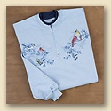 Songbirds & Pine Cones 1/4 Zip Pullover
