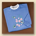 Hummingbirds & Fuchsias Pullover