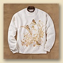 Waxwing Trio Pullover