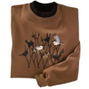 Chickadee Silhouettes Pullover