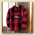 Moose Hooded Pullover