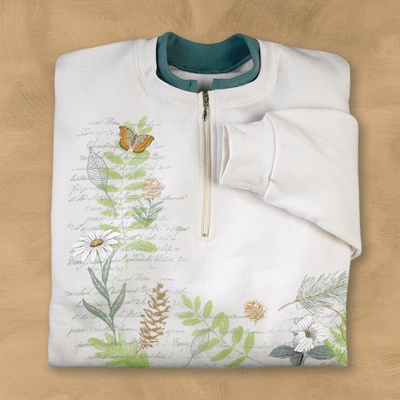 Spring Botanicals Pullover