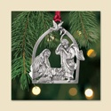 Nativity Plant a Tree Ornament